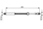 Bremsschlauch BOSCH 1 987 481 711