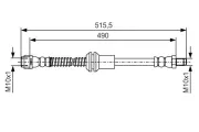 Bremsschlauch BOSCH 1 987 481 721