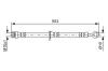 Bremsschlauch Vorderachse BOSCH 1 987 481 728
