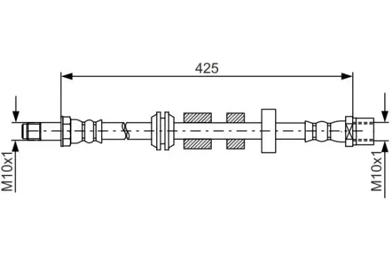 Bremsschlauch BOSCH 1 987 481 817 Bild Bremsschlauch BOSCH 1 987 481 817