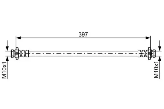 Bremsschlauch BOSCH 1 987 481 825 Bild Bremsschlauch BOSCH 1 987 481 825