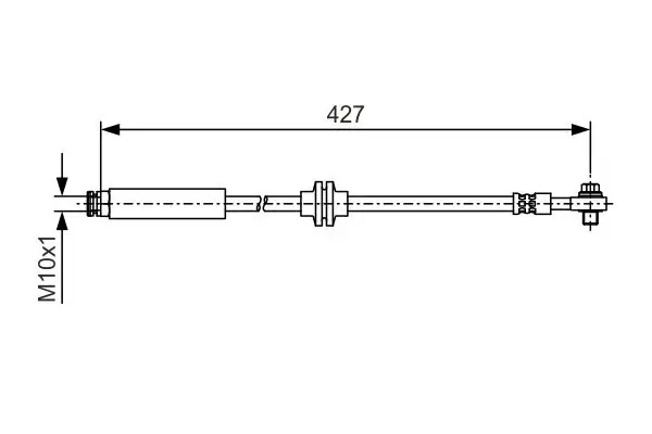 Bremsschlauch BOSCH 1 987 481 A47