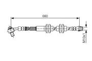 Bremsschlauch BOSCH 1 987 481 A48