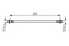 Bremsschlauch BOSCH 1 987 481 A59