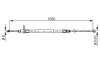 Seilzug, Feststellbremse hinten links BOSCH 1 987 482 255