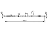 Seilzug, Feststellbremse hinten hinten links BOSCH 1 987 482 627