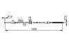 Seilzug, Feststellbremse hinten links BOSCH 1 987 482 648
