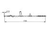 Seilzug, Feststellbremse hinten links BOSCH 1 987 482 928 Bild Seilzug, Feststellbremse hinten links BOSCH 1 987 482 928