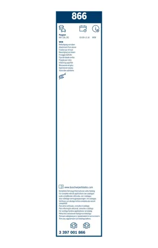 Wischblatt vorne BOSCH 3 397 001 866 Bild Wischblatt vorne BOSCH 3 397 001 866