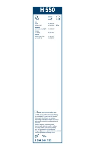 Wischblatt BOSCH 3 397 004 762 Bild Wischblatt BOSCH 3 397 004 762