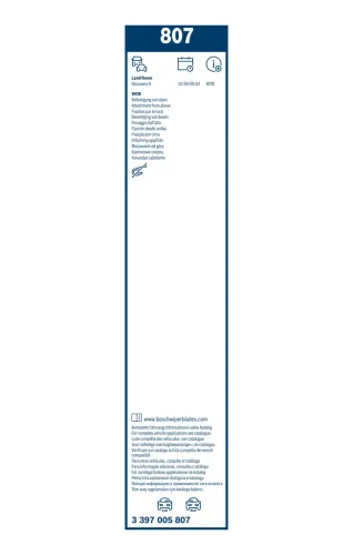 Wischblatt vorne BOSCH 3 397 005 807 Bild Wischblatt vorne BOSCH 3 397 005 807