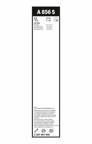 Wischblatt vorne BOSCH 3 397 007 856 Bild Wischblatt vorne BOSCH 3 397 007 856