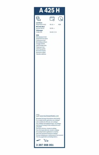 Wischblatt BOSCH 3 397 008 051 Bild Wischblatt BOSCH 3 397 008 051