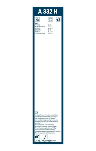 Wischblatt BOSCH 3 397 008 635 Bild Wischblatt BOSCH 3 397 008 635