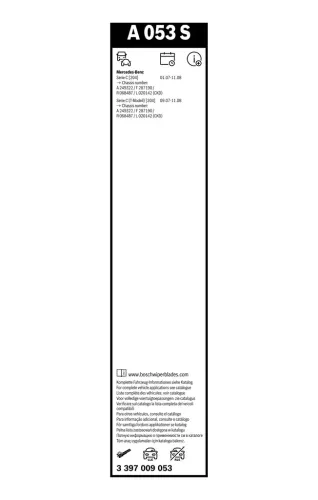 Wischblatt BOSCH 3 397 009 053 Bild Wischblatt BOSCH 3 397 009 053