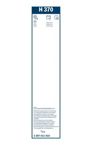 Wischblatt hinten BOSCH 3 397 011 022 Bild Wischblatt hinten BOSCH 3 397 011 022