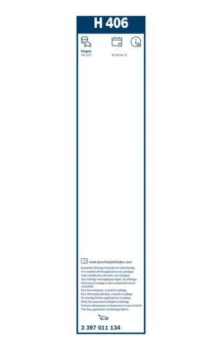 Wischblatt BOSCH 3 397 011 134 Bild Wischblatt BOSCH 3 397 011 134