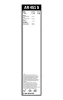 Wischblatt vorne BOSCH 3 397 014 076 Bild Wischblatt vorne BOSCH 3 397 014 076