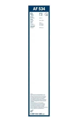 Wischblatt BOSCH 3 397 014 188 Bild Wischblatt BOSCH 3 397 014 188