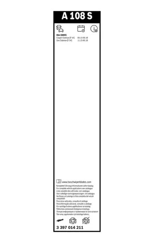 Wischblatt BOSCH 3 397 014 211 Bild Wischblatt BOSCH 3 397 014 211