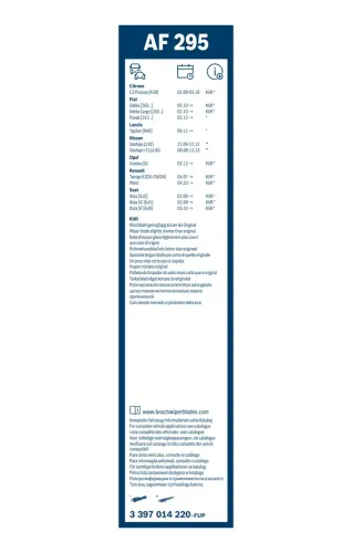 Wischblatt vorne BOSCH 3 397 014 220 Bild Wischblatt vorne BOSCH 3 397 014 220