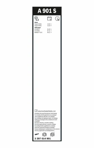 Wischblatt vorne BOSCH 3 397 014 901 Bild Wischblatt vorne BOSCH 3 397 014 901
