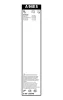 Wischblatt vorne BOSCH 3 397 118 948 Bild Wischblatt vorne BOSCH 3 397 118 948