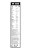 Wischblatt vorne BOSCH 3 397 118 994 Bild Wischblatt vorne BOSCH 3 397 118 994