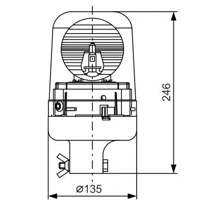 Rundumkennleuchte BOSCH 7 782 334 020 Bild Rundumkennleuchte BOSCH 7 782 334 020