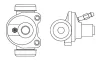 Radbremszylinder BOSCH F 026 002 365 Bild Radbremszylinder BOSCH F 026 002 365