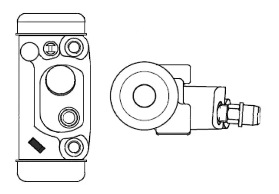 Radbremszylinder BOSCH F 026 002 382 Bild Radbremszylinder BOSCH F 026 002 382