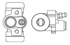 Radbremszylinder Hinterachse BOSCH F 026 002 384 Bild Radbremszylinder Hinterachse BOSCH F 026 002 384
