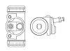 Radbremszylinder BOSCH F 026 002 385 Bild Radbremszylinder BOSCH F 026 002 385