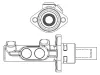 Hauptbremszylinder BOSCH F 026 003 942 Bild Hauptbremszylinder BOSCH F 026 003 942