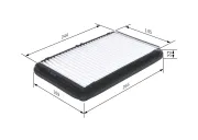 Luftfilter BOSCH F 026 400 001