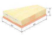 Luftfilter BOSCH F 026 400 109