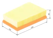 Luftfilter BOSCH F 026 400 126