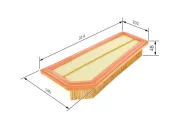 Luftfilter BOSCH F 026 400 134