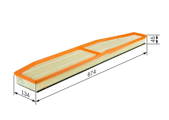 Luftfilter BOSCH F 026 400 147 Bild Luftfilter BOSCH F 026 400 147
