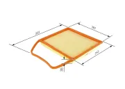 Luftfilter BOSCH F 026 400 148