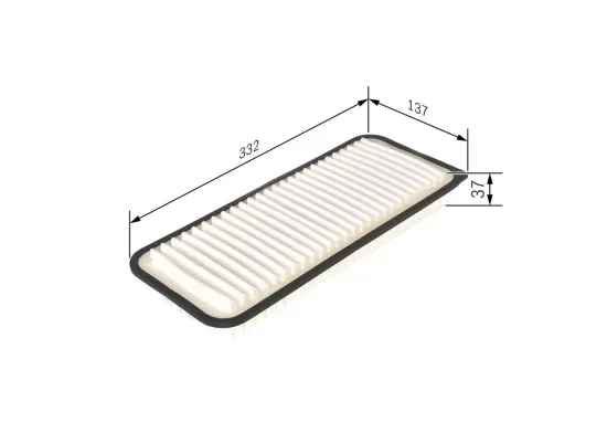 Luftfilter BOSCH F 026 400 154 Bild Luftfilter BOSCH F 026 400 154