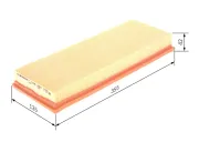 Luftfilter BOSCH F 026 400 155