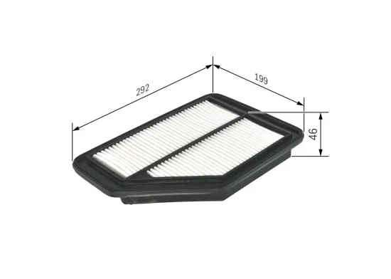 Luftfilter BOSCH F 026 400 159 Bild Luftfilter BOSCH F 026 400 159