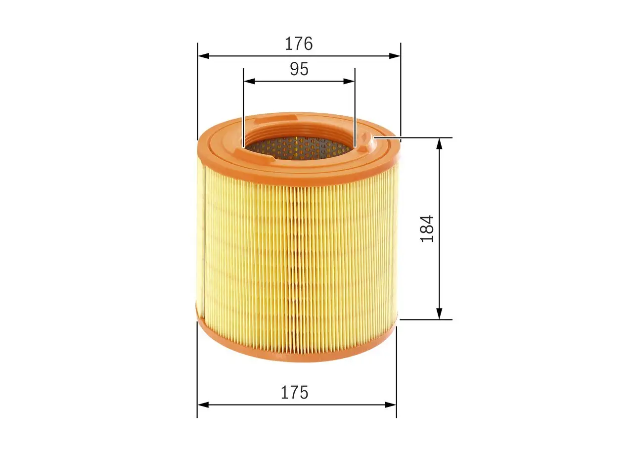 Luftfilter BOSCH F 026 400 183