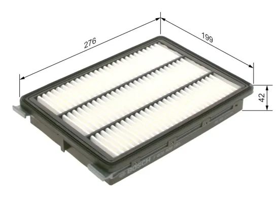 Luftfilter BOSCH F 026 400 185 Bild Luftfilter BOSCH F 026 400 185