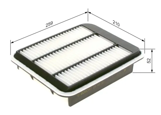 Luftfilter BOSCH F 026 400 208 Bild Luftfilter BOSCH F 026 400 208