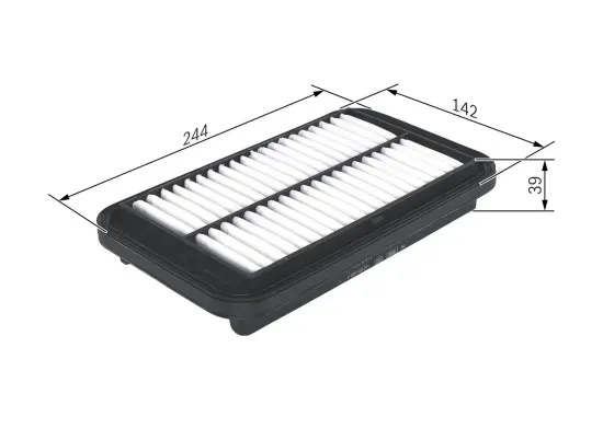 Luftfilter BOSCH F 026 400 231 Bild Luftfilter BOSCH F 026 400 231