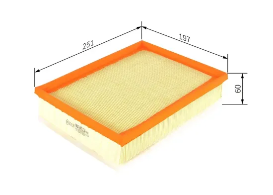 Luftfilter BOSCH F 026 400 234 Bild Luftfilter BOSCH F 026 400 234