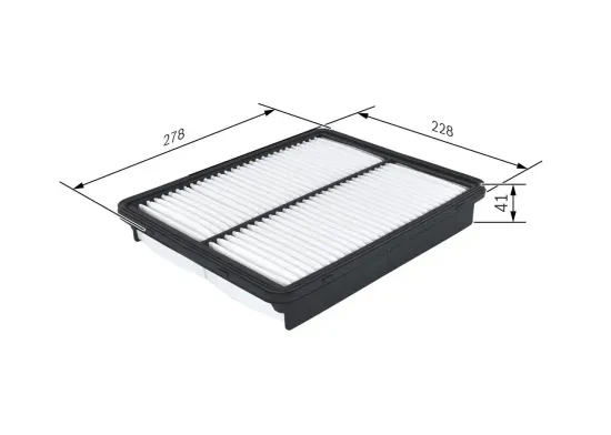 Luftfilter BOSCH F 026 400 292 Bild Luftfilter BOSCH F 026 400 292