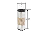 Luftfilter BOSCH F 026 400 320
